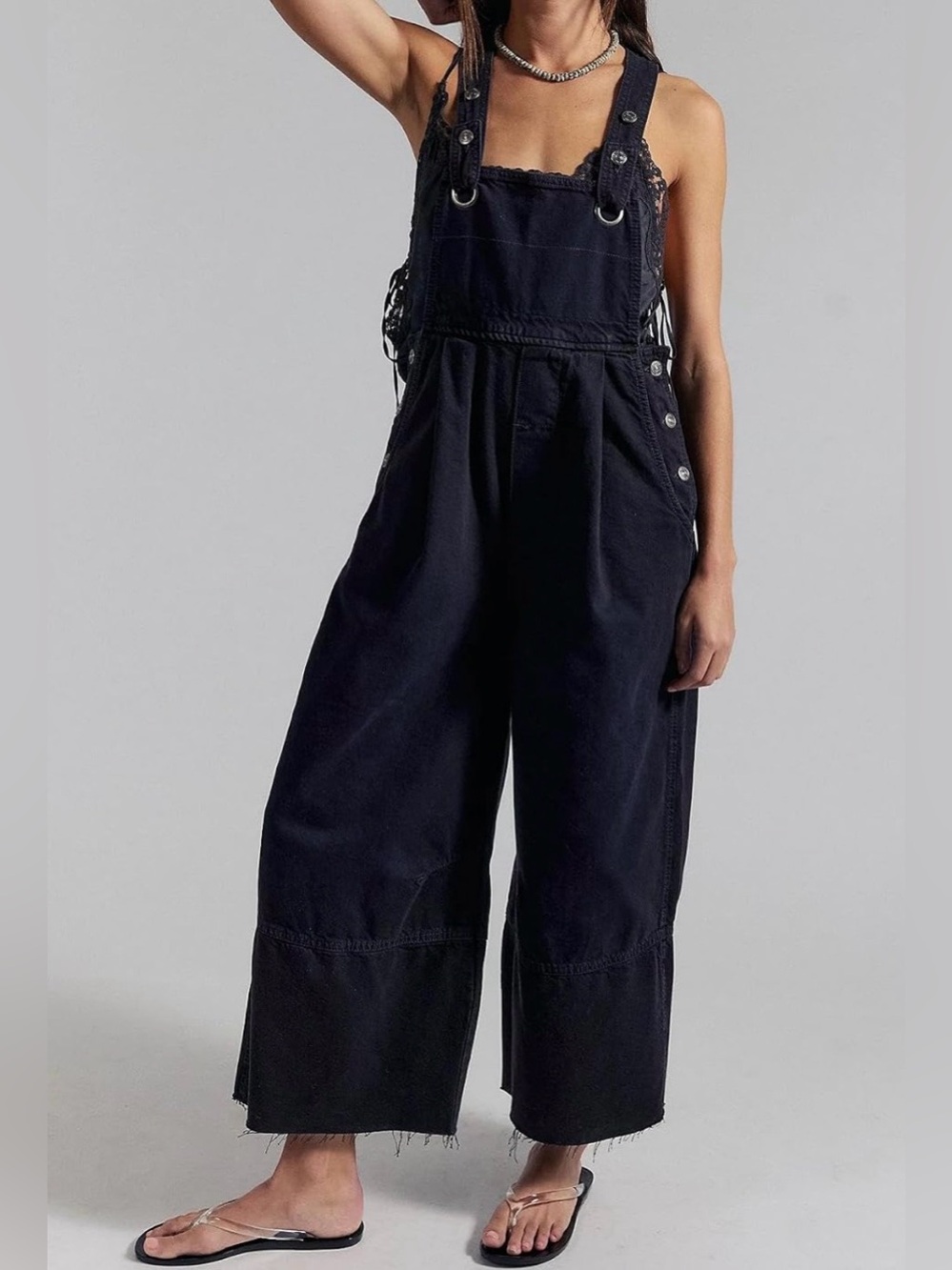 Boho Baggy Overalls
